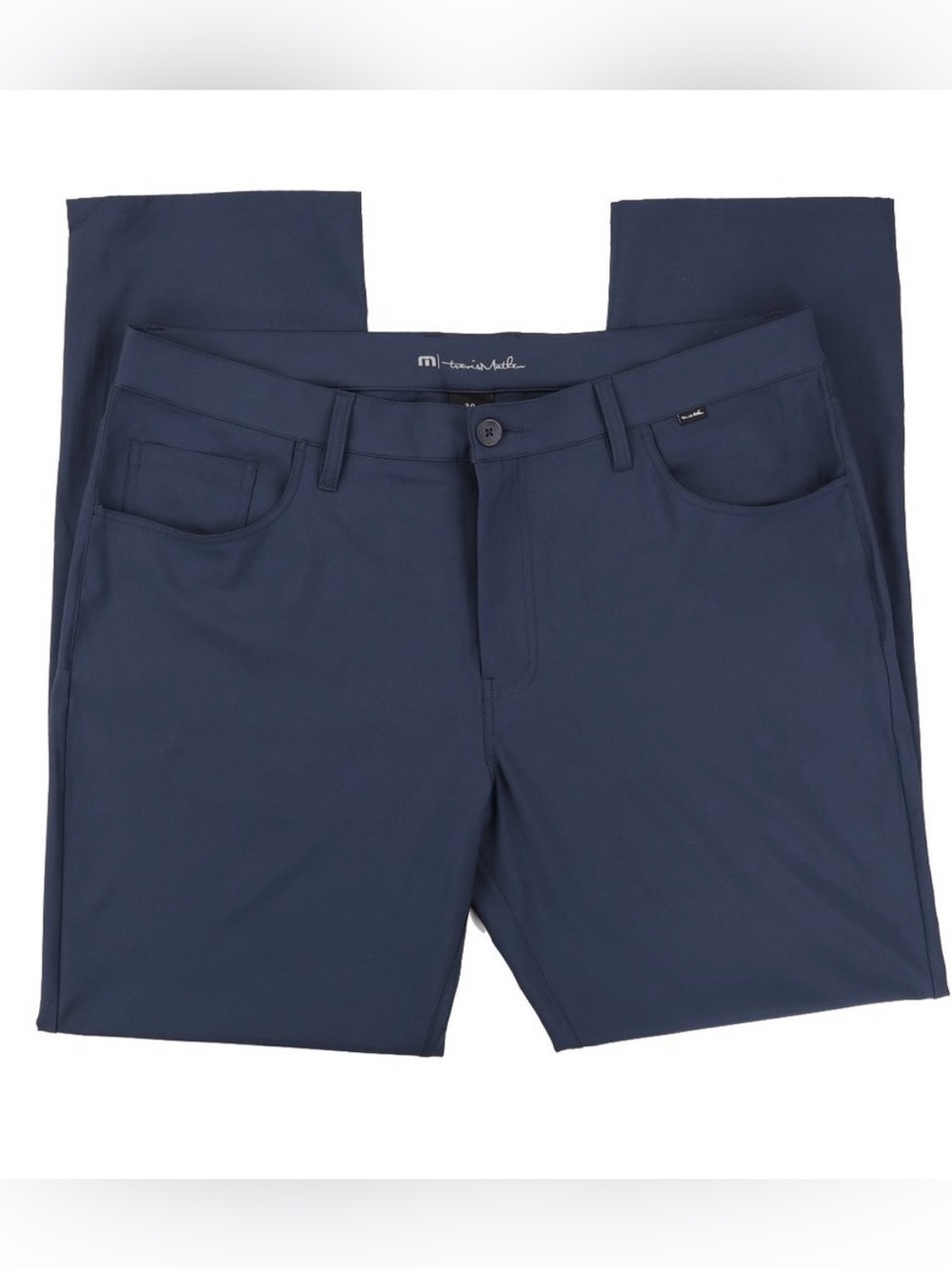 Travis Mathew Flat Front Golf Pants 40x 32 Blue